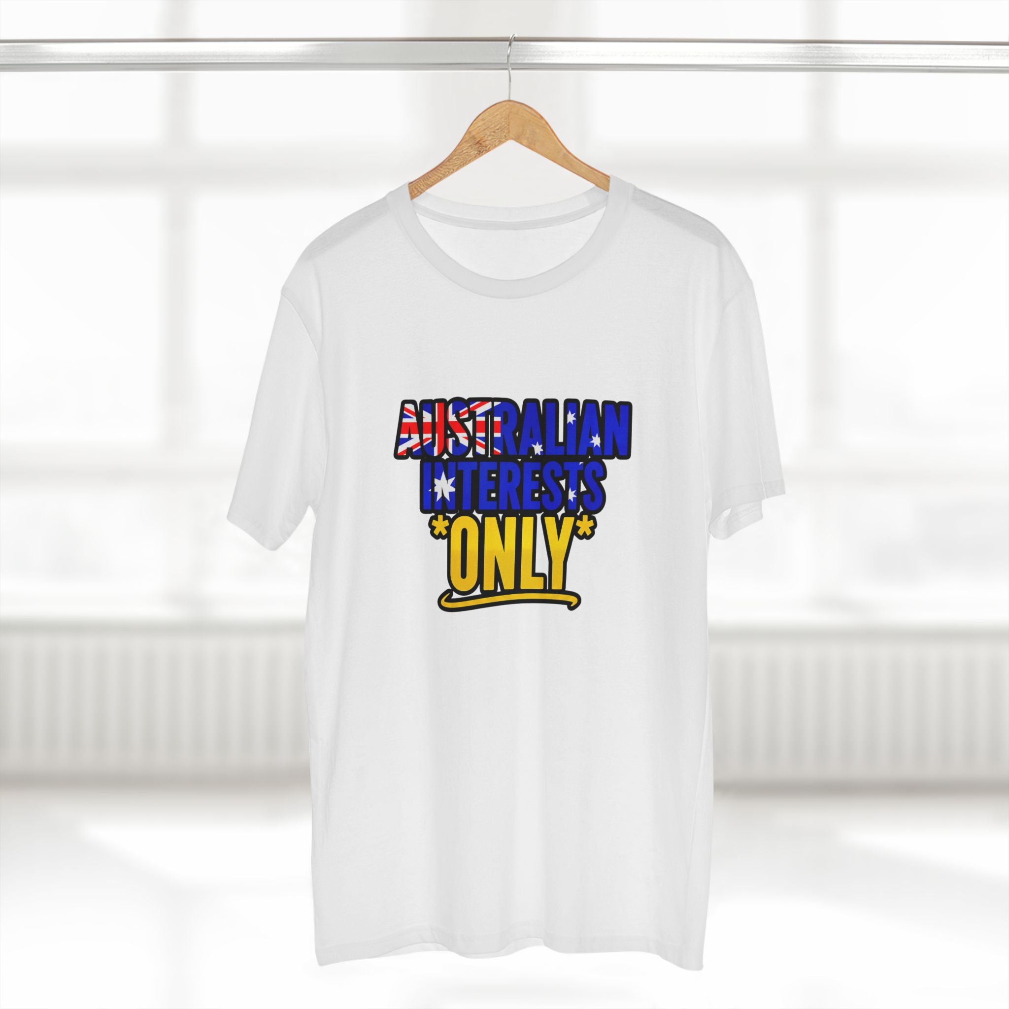 Australian Interests Only T-Shirt — Patriotic Aussie Graphic Tee