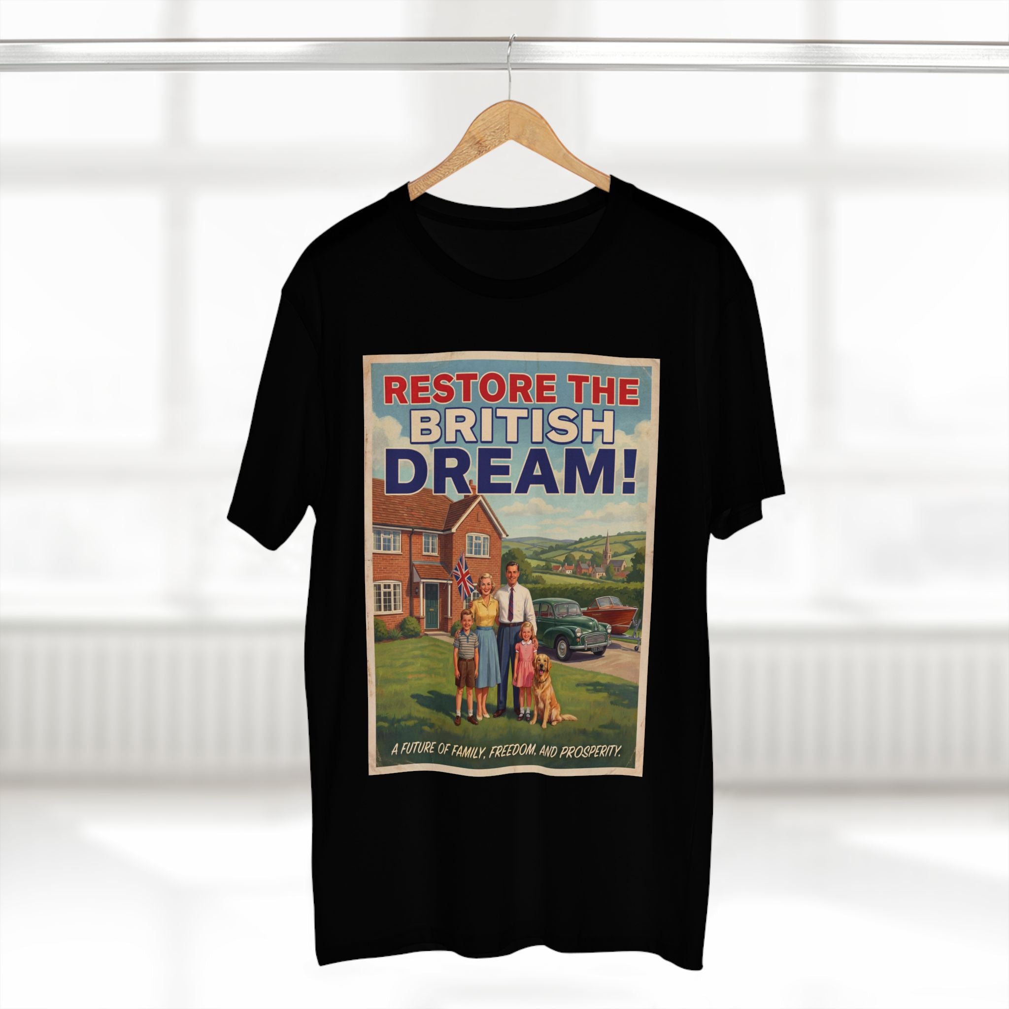 Restore the British Dream - Retro Family Patriotic Tee