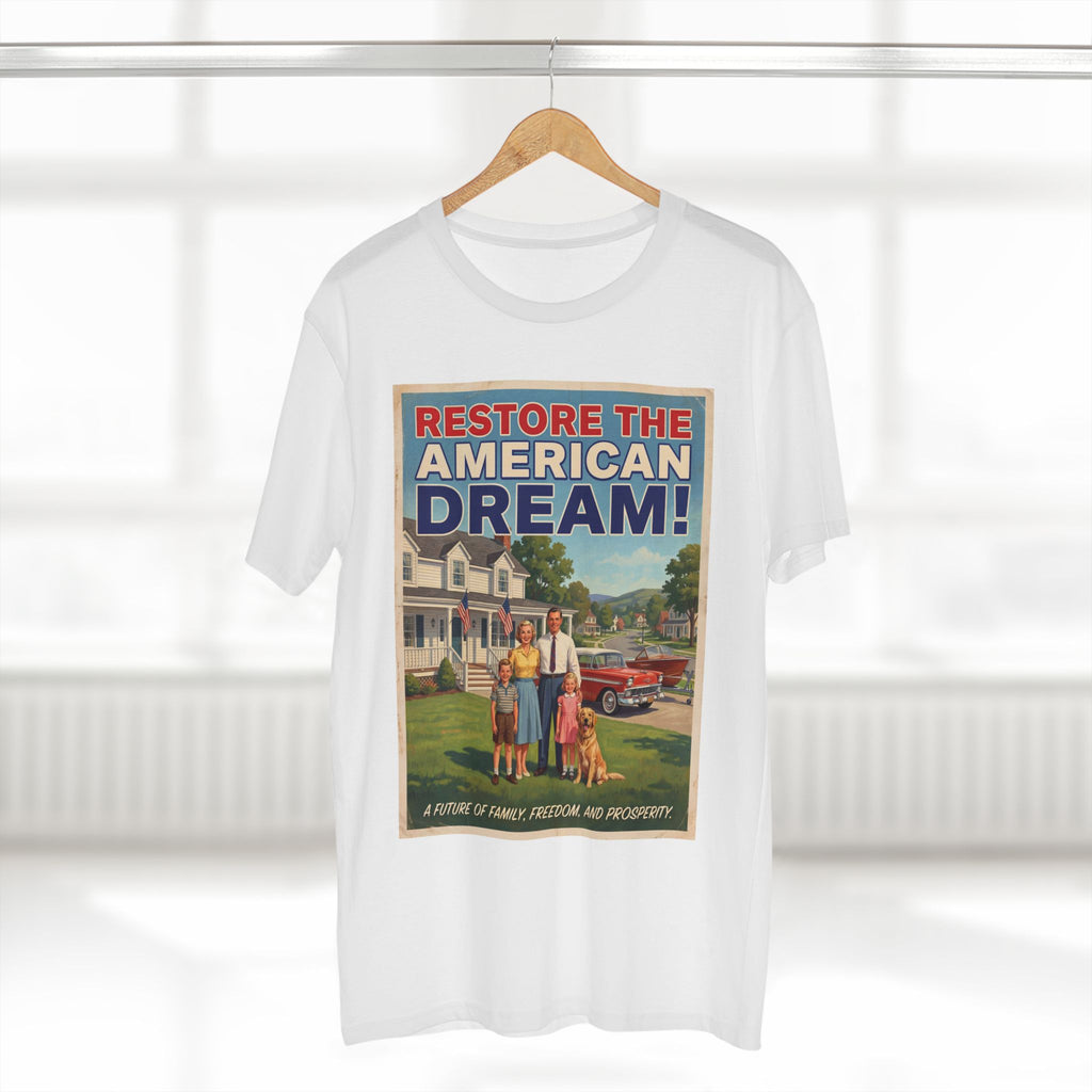 Restore the American Dream T‑Shirt — Retro Family Patriotic Graphic Tee
